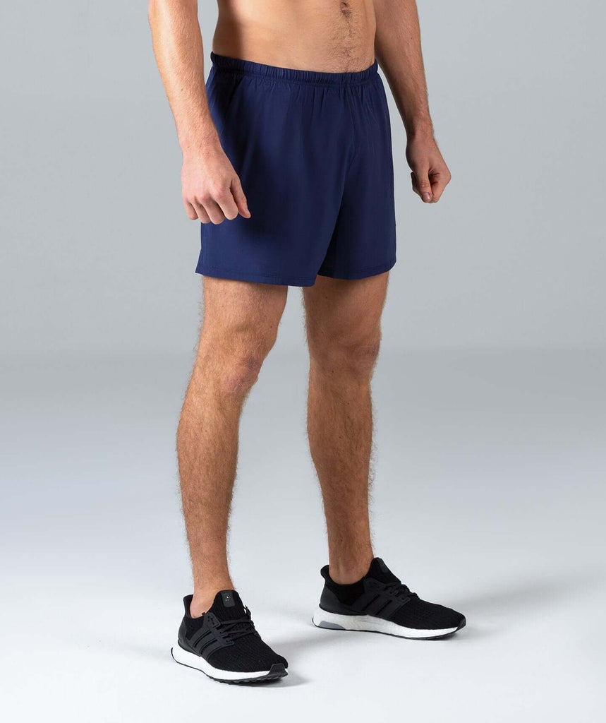 6 Inch Sports Shorts (Navy) - Machine Fitness