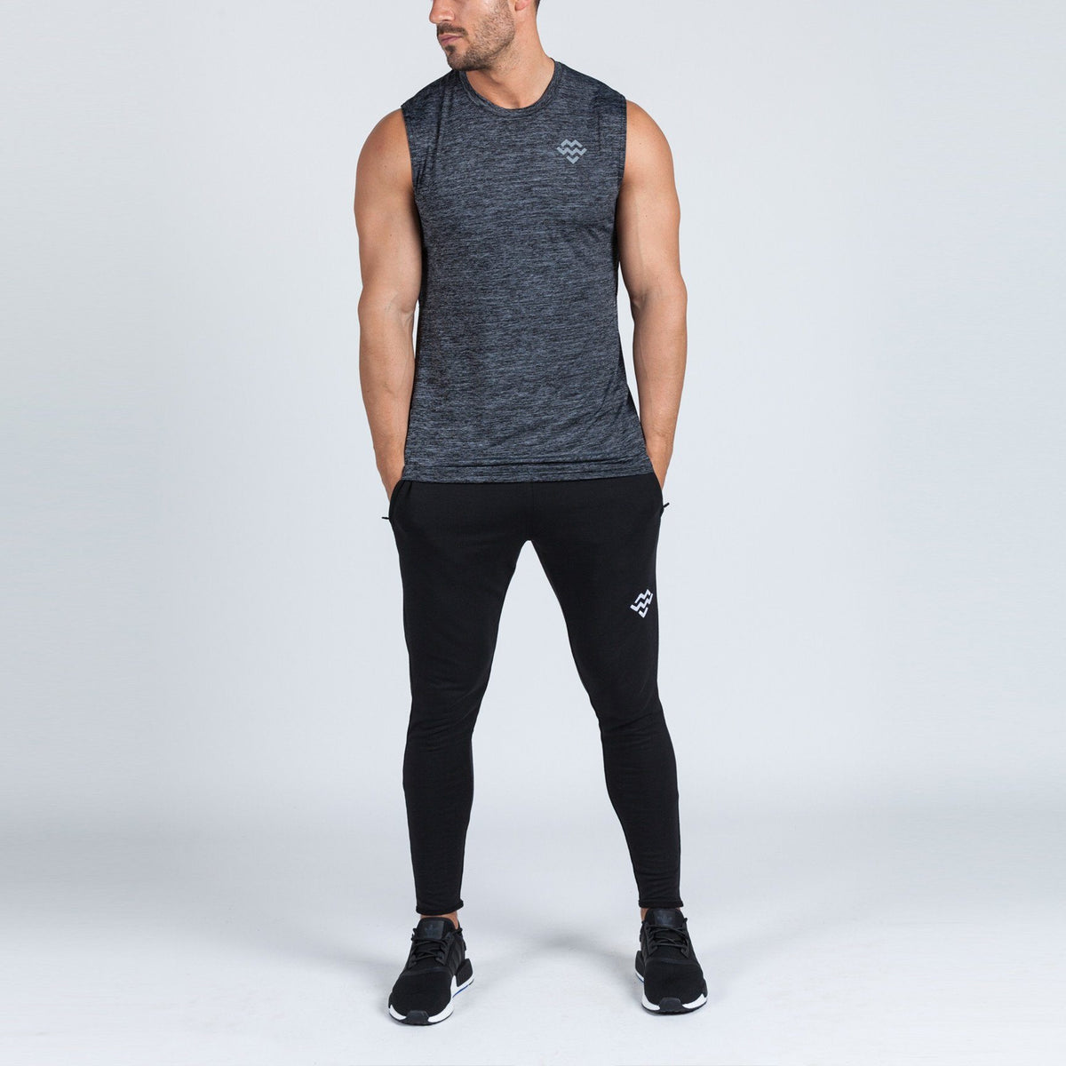 Rush Tank (Charcoal) - Machine Fitness